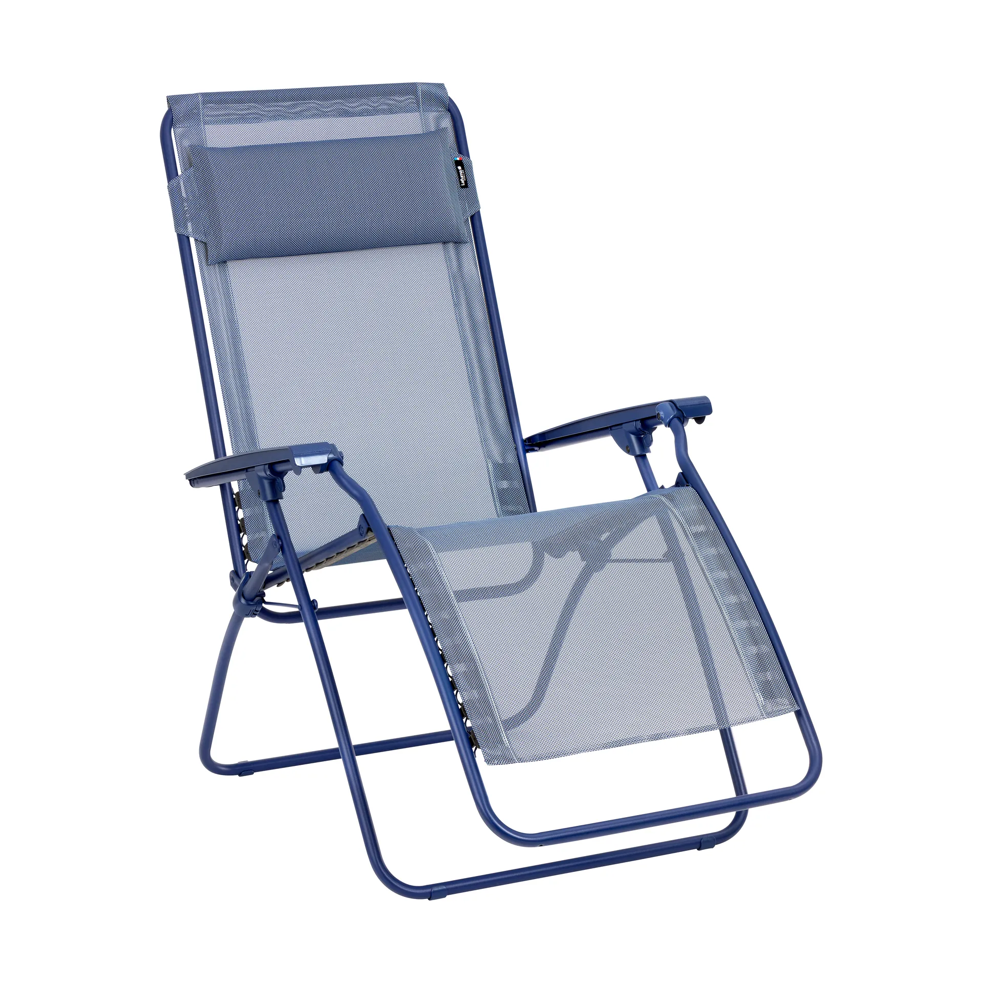 R Clip Batyline deck chair, Indigo Lafuma