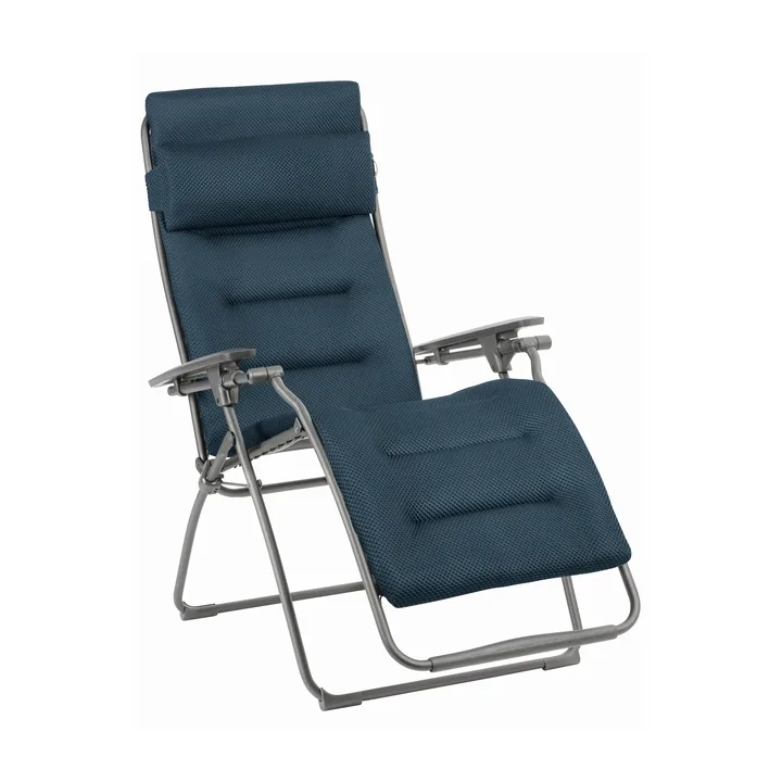 Relax 803 BeComfort sun lounger - Bleu Encre (blue) - Lafuma