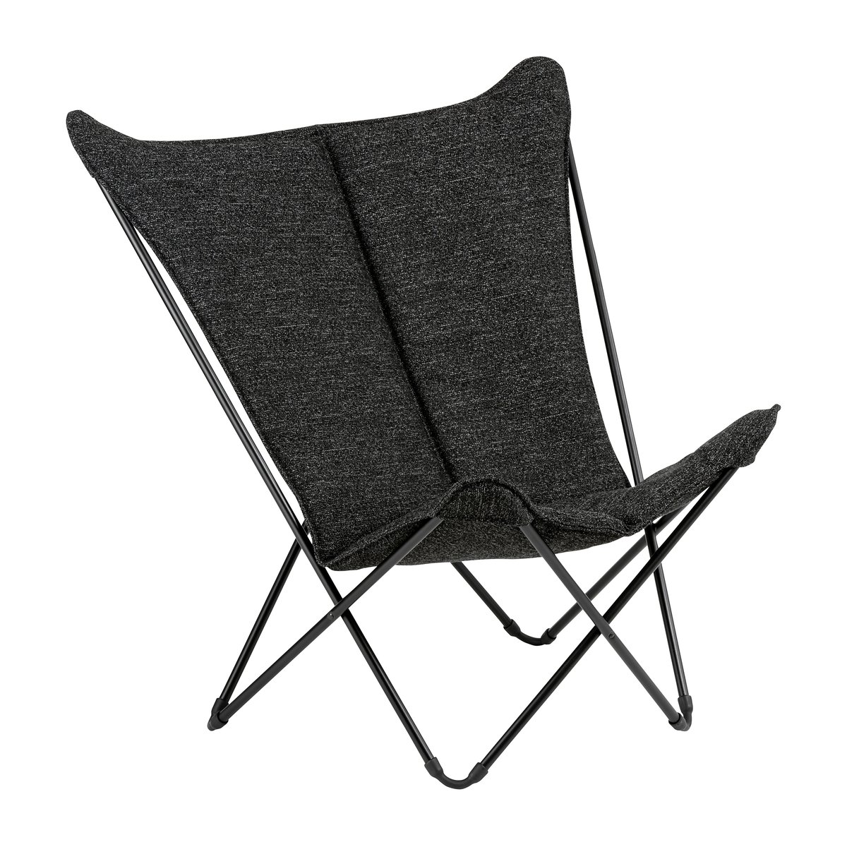 Lafuma Sphinx sun lounger Sunbrella Ebony | Scandinavian Design | Black