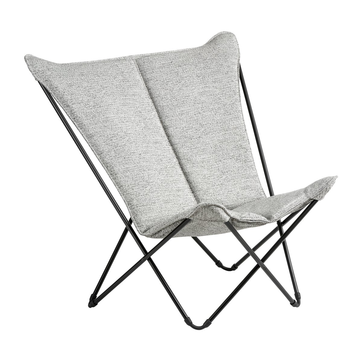 Lafuma Sphinx sun lounger Sunbrella Granite | Scandinavian Design | Grey