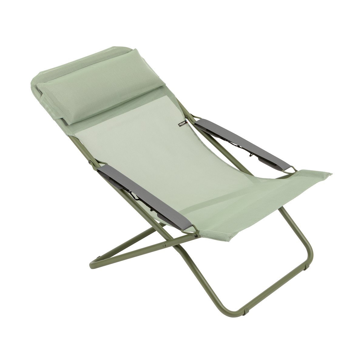 Lafuma Transabed Batyline sun lounger Moss | Scandinavian Design | Garden chairs | Green