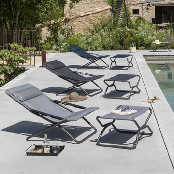 Transabed BeComfort sun lounger - Becomfort dark grey - Lafuma