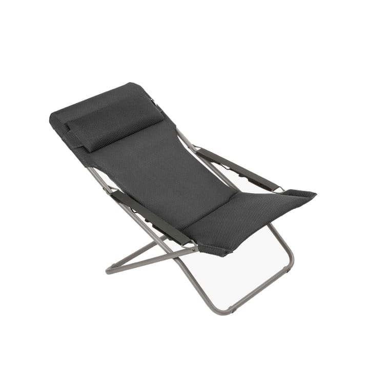 Transabed BeComfort sun lounger - Becomfort dark grey - Lafuma