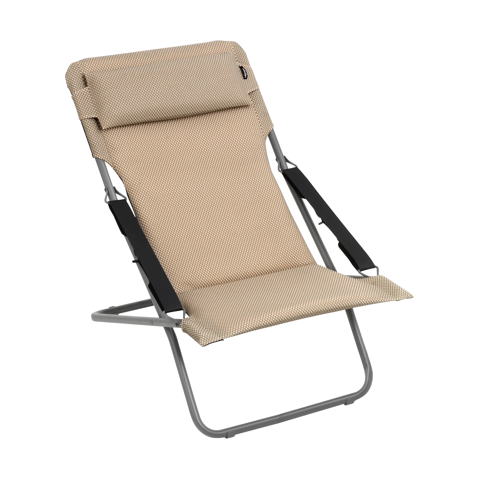 Transabed BeComfort sun lounger, Mocha Lafuma
