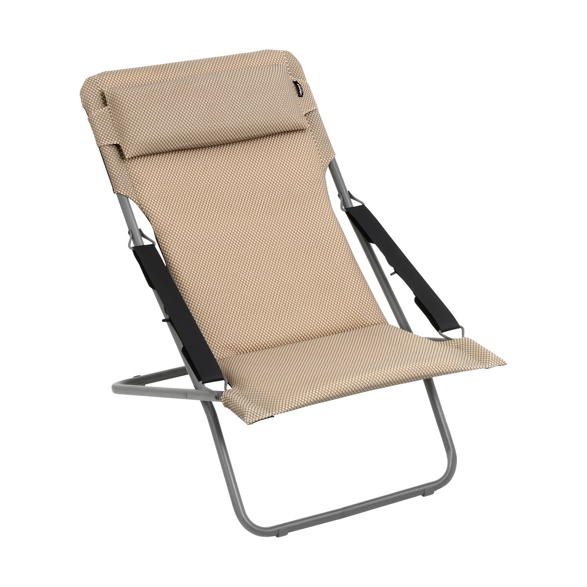 Lafuma Transabed BeComfort sun lounger Mocha | Scandinavian Design | Brown