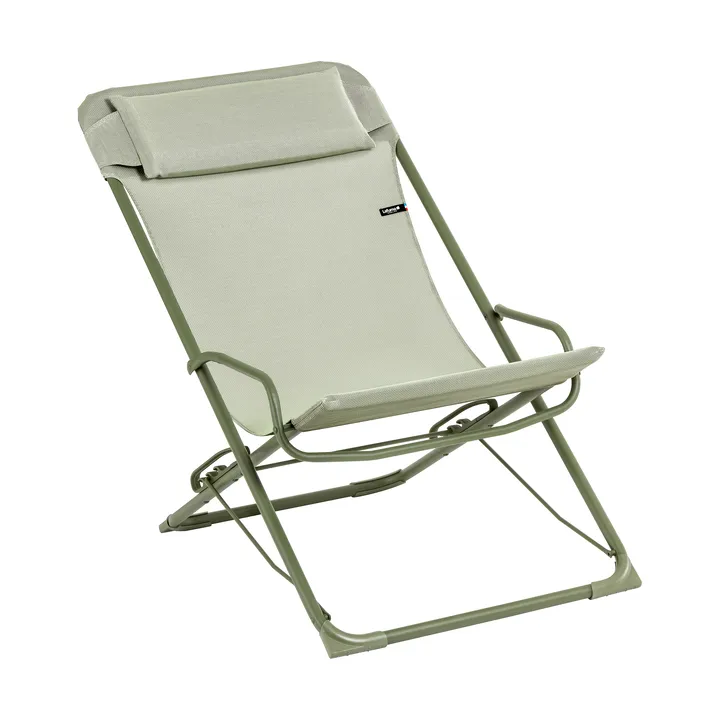 Transaswing Colorblock sun lounger - Moss (green) - Lafuma