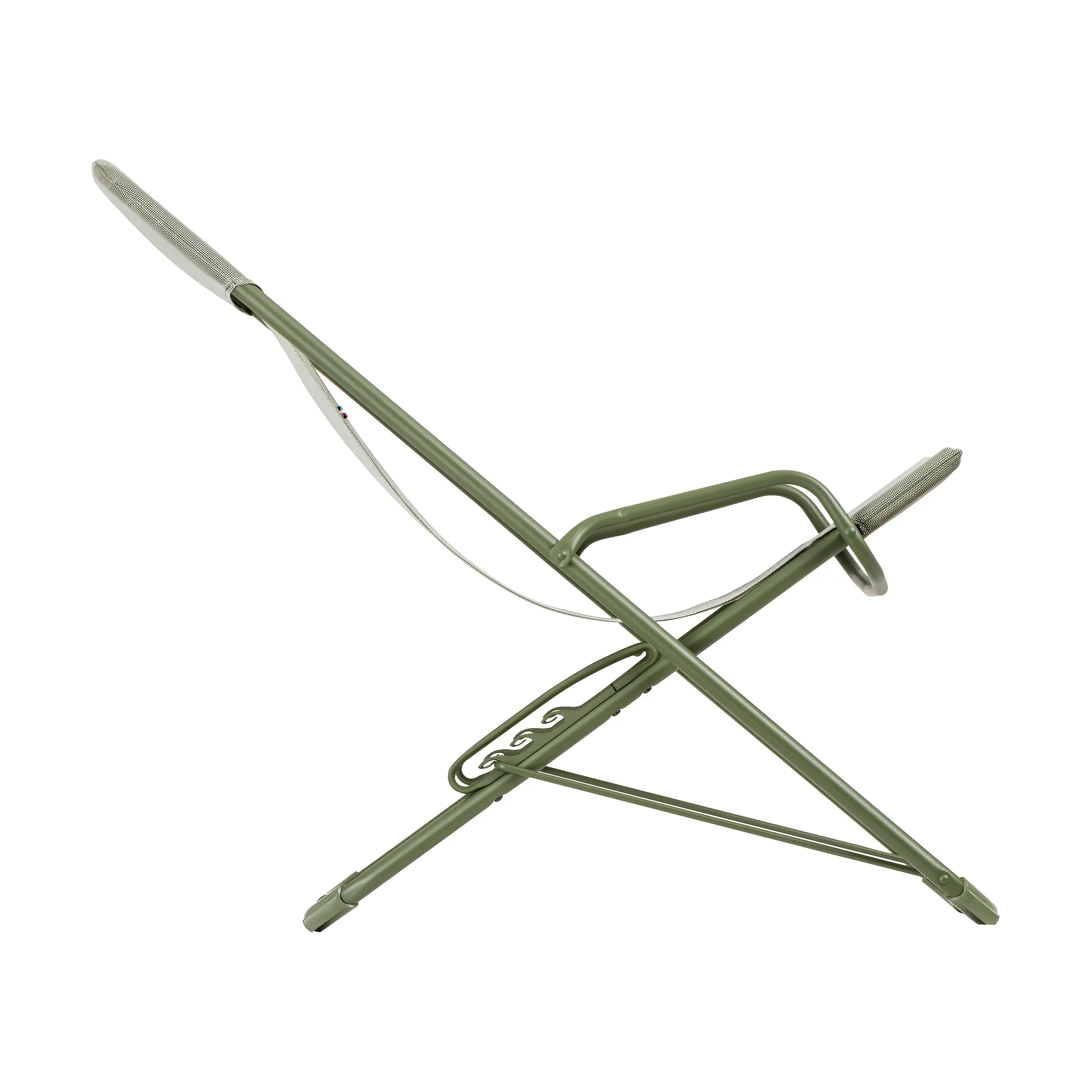 Transaswing Colorblock sun lounger, Moss (green) Lafuma
