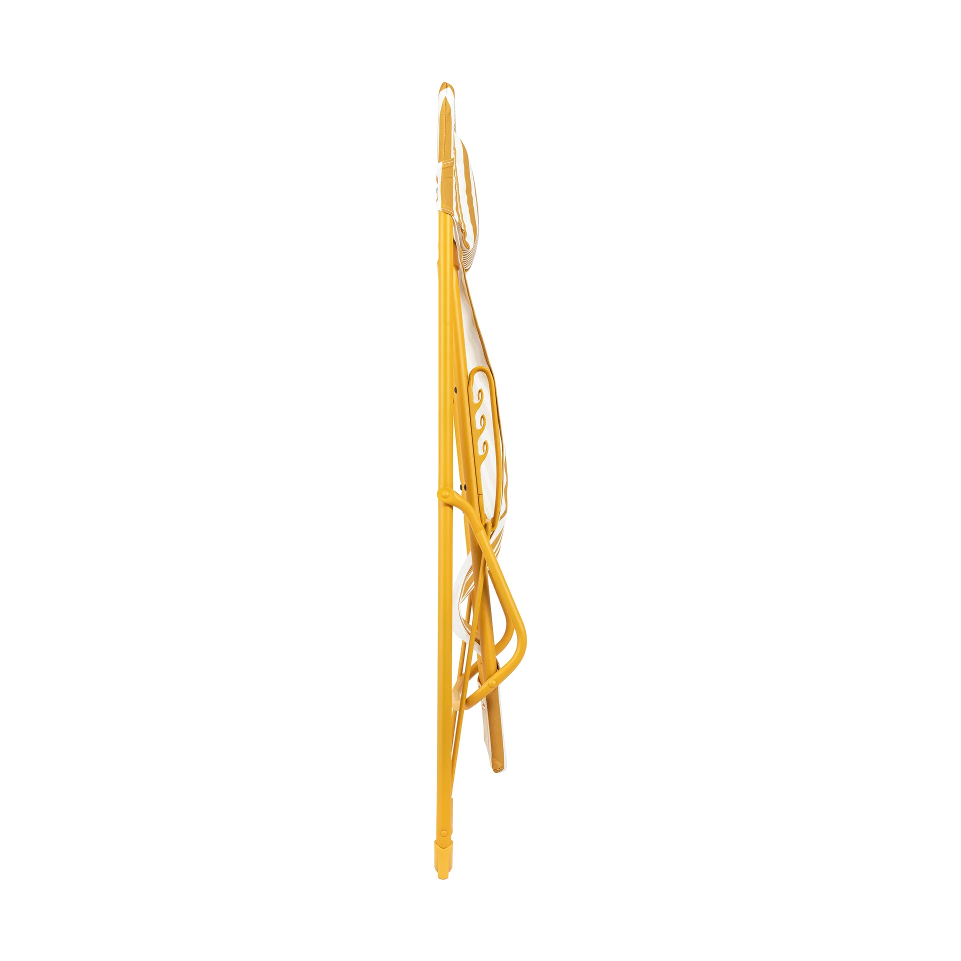 Transaswing Colorblock sun lounger, Rayure Miel (yellow) Lafuma