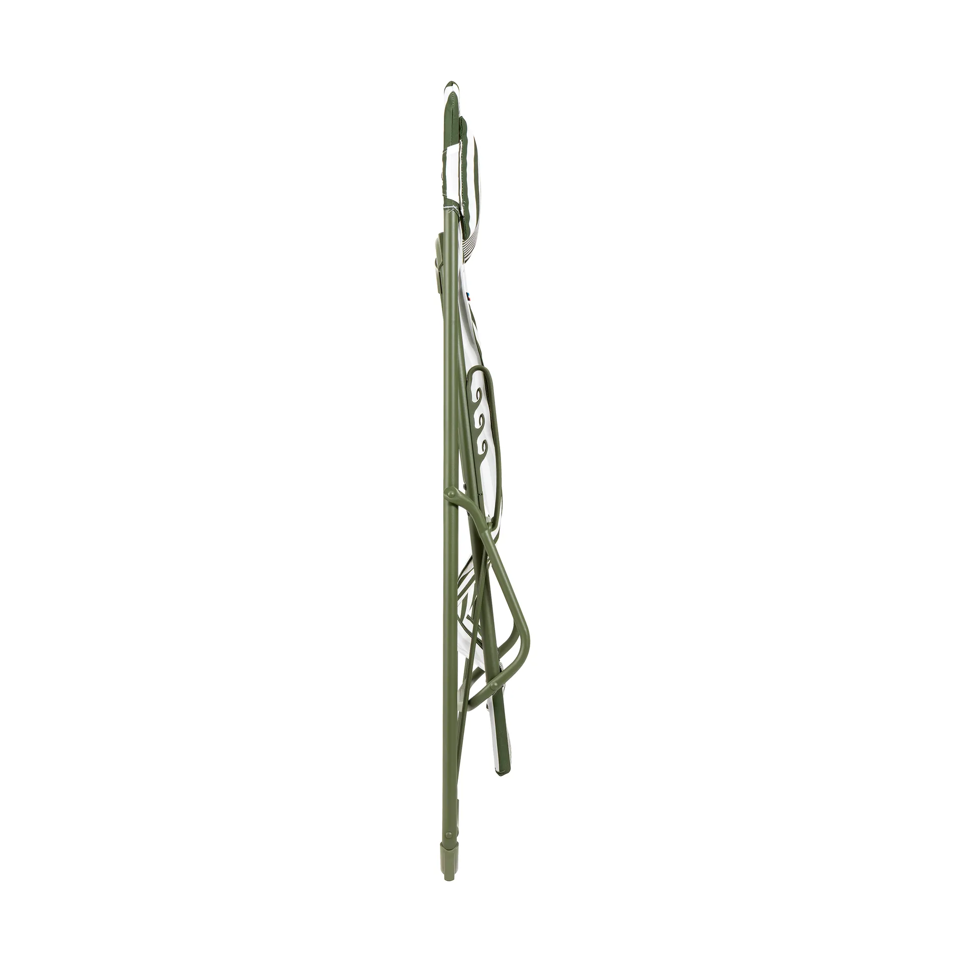 Transaswing Colorblock sun lounger, Rayure Moss (green) Lafuma