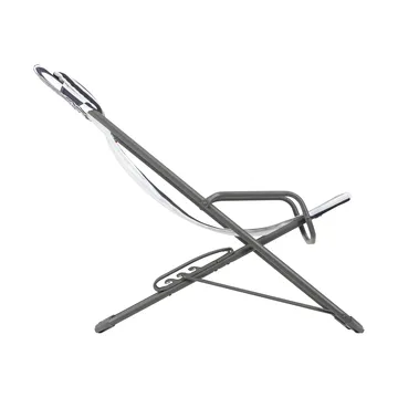 Transaswing Colorblock sun lounger - Rayure Terre (grey) - Lafuma