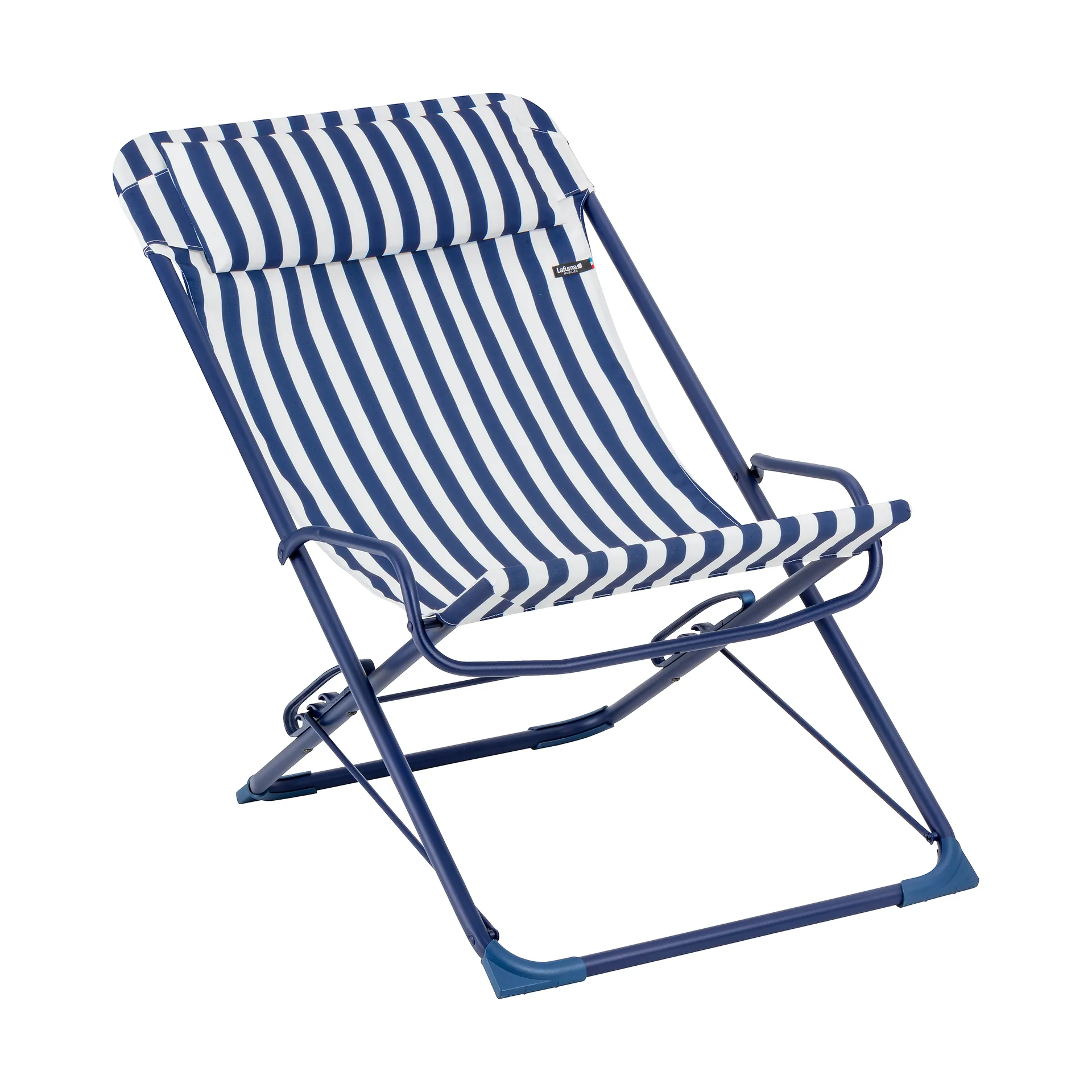 Transaswing Multi deck chair, Indigo Stripes Lafuma