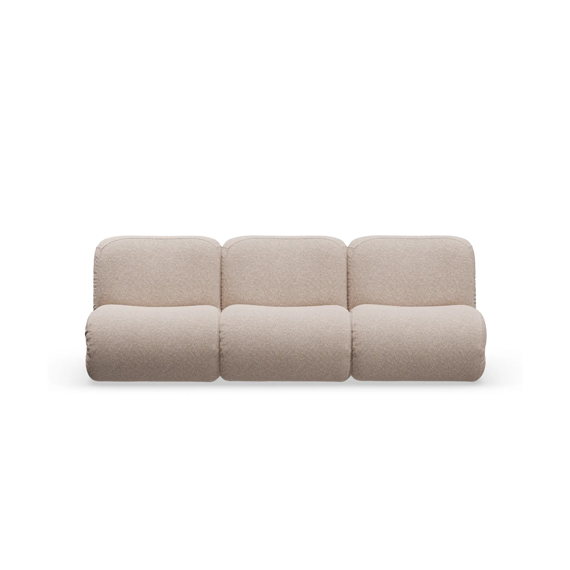 BAU 3 seater sofa, Zero beige Lammhults