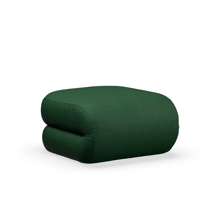 BAU footstool - Divina melange dark green - Lammhults