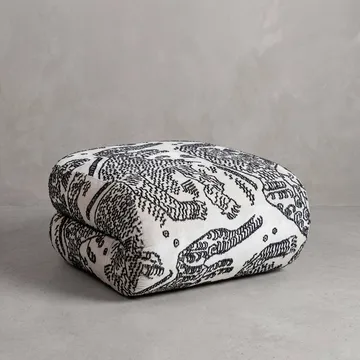 Bau footstool - Tiger mountain 001, straight - Lammhults