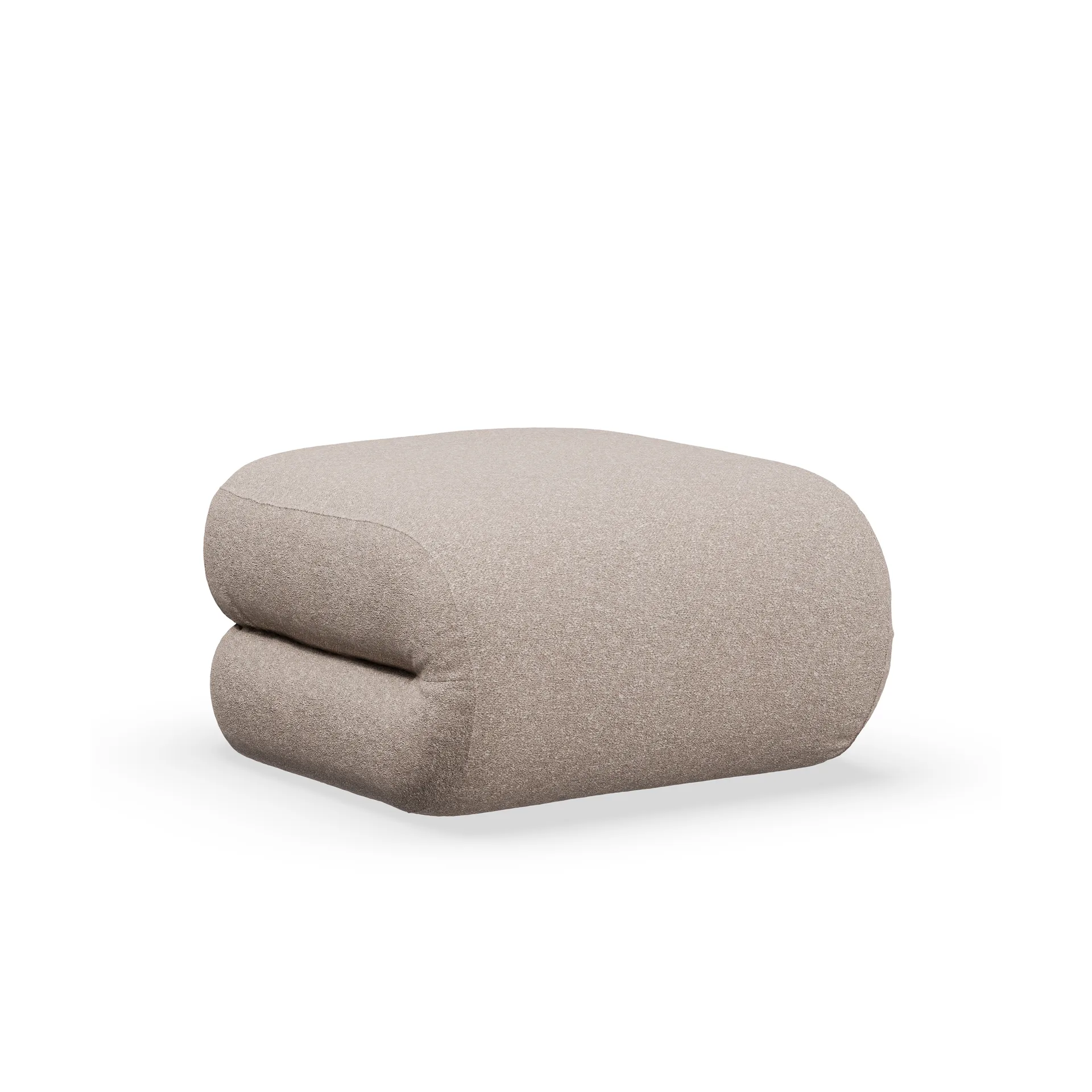 BAU footstool, Zero Beige Lammhults
