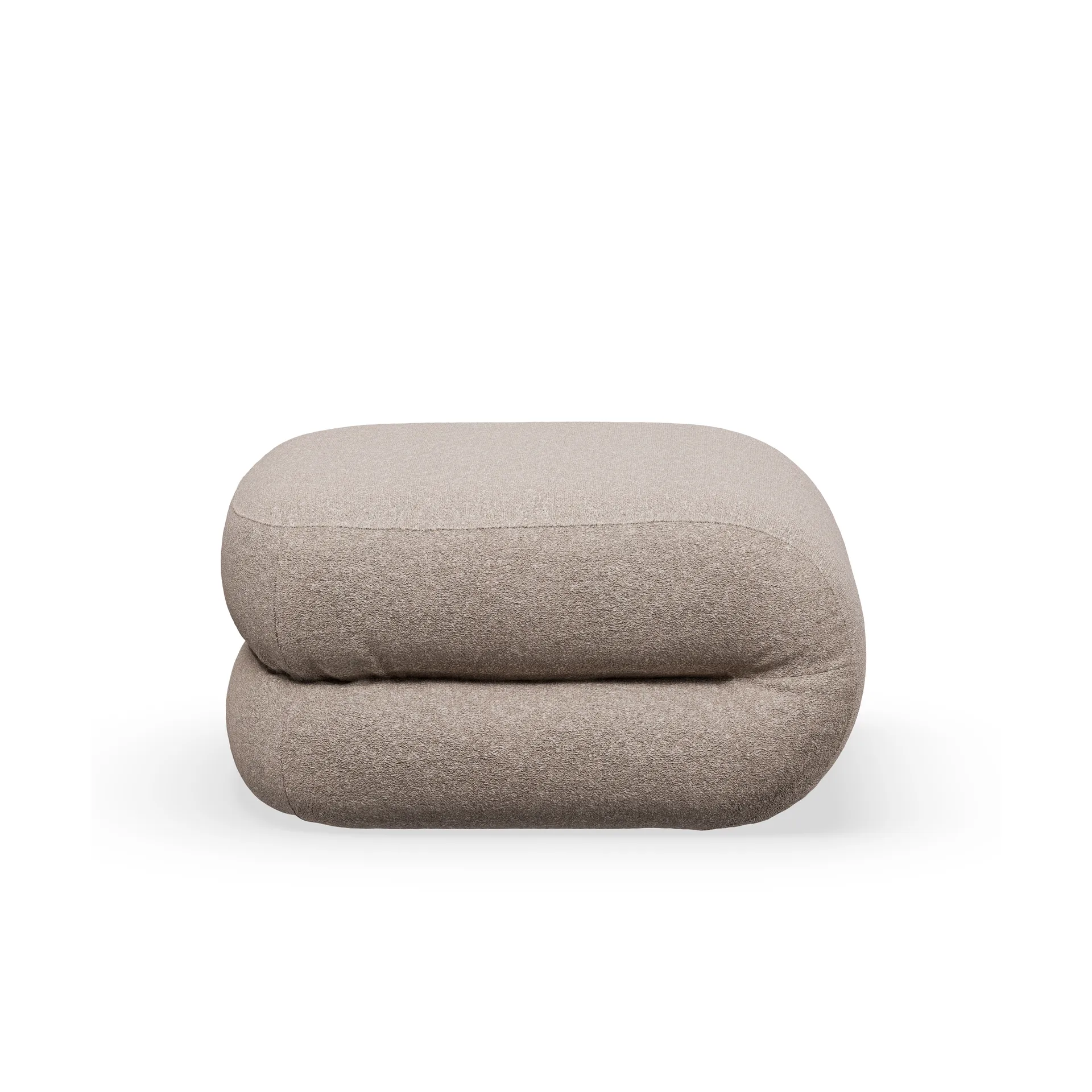 BAU footstool, Zero Beige Lammhults