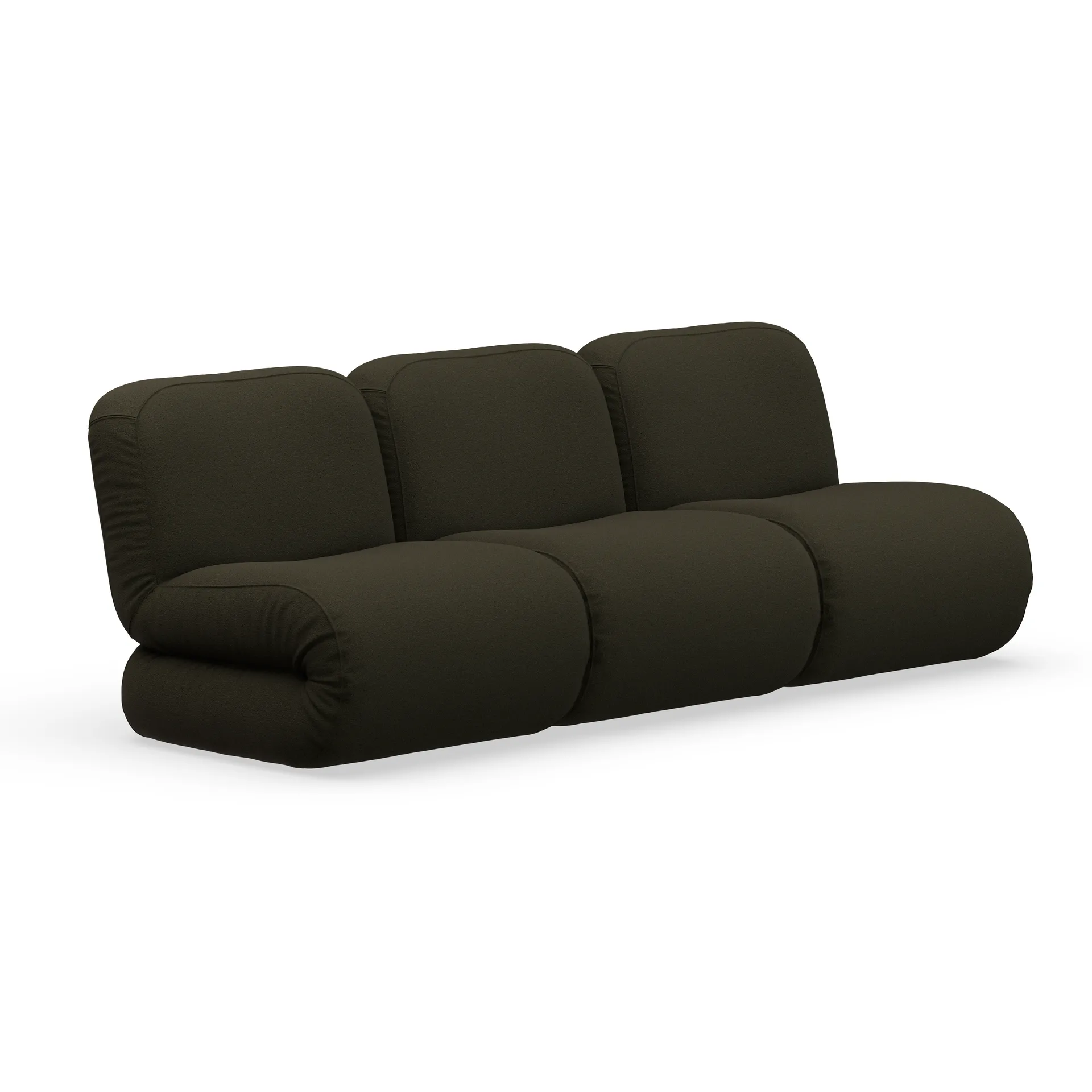 BAU sofa 3 seater, Barnum pine,  Lammhults