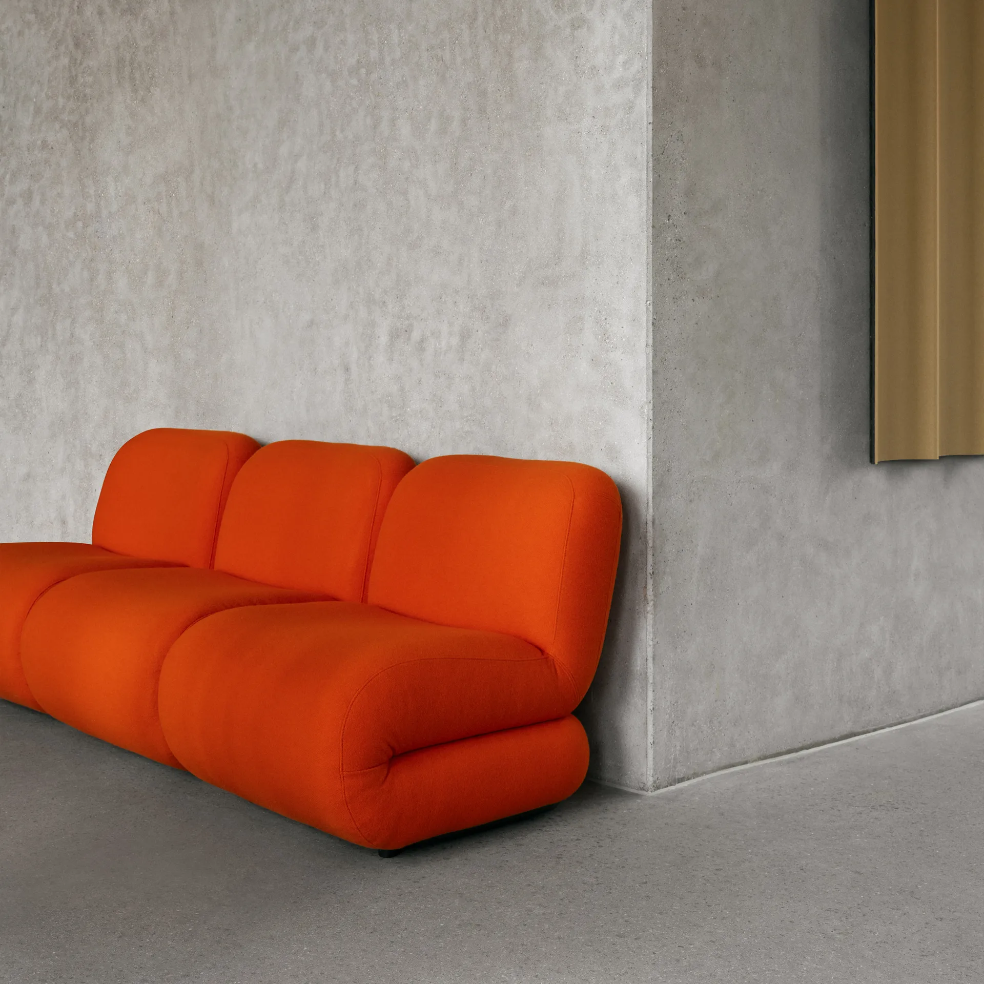 BAU sofa 3 seater, Barnum pine,  Lammhults
