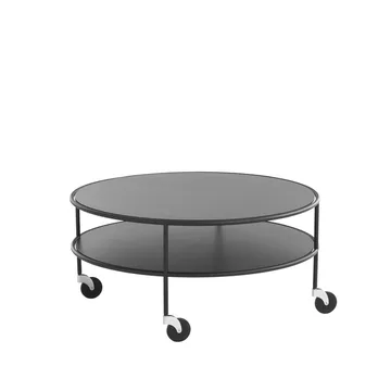 Chicago III coffee table - Black laminate-black - Lammhults