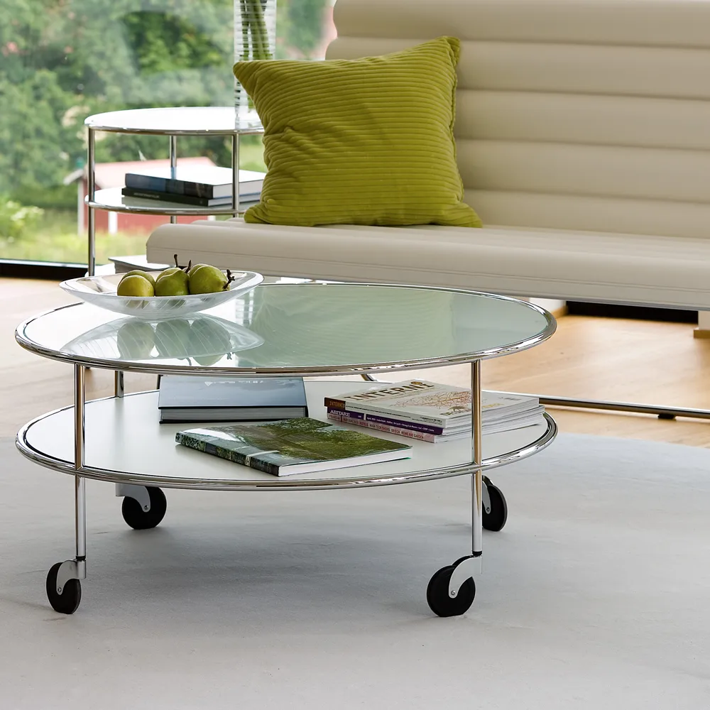 Chicago III coffee table, Black laminate-black Lammhults
