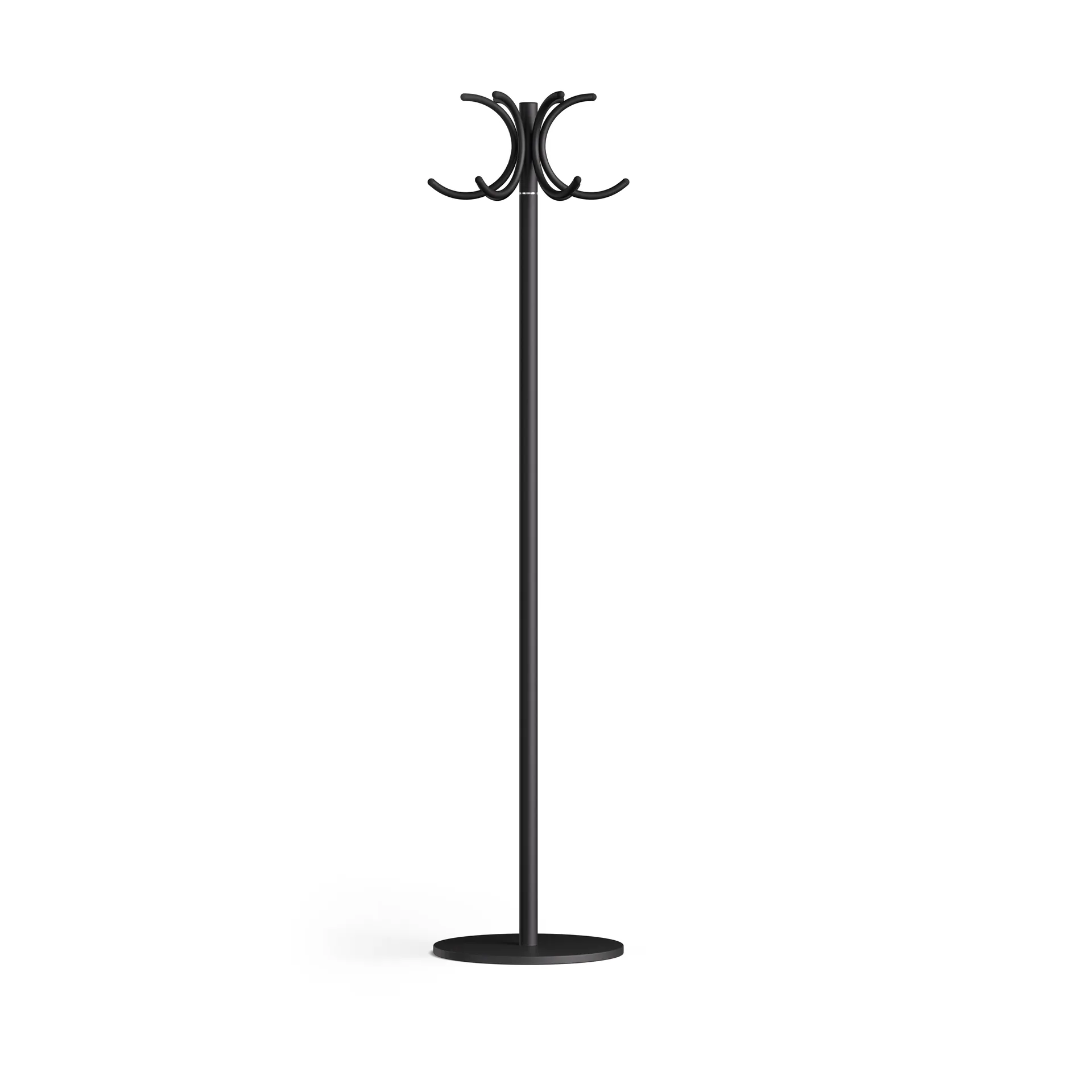 S70-12 coat rack, Black texture Lammhults
