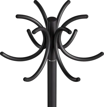 S70-12 coat rack - Black texture - Lammhults