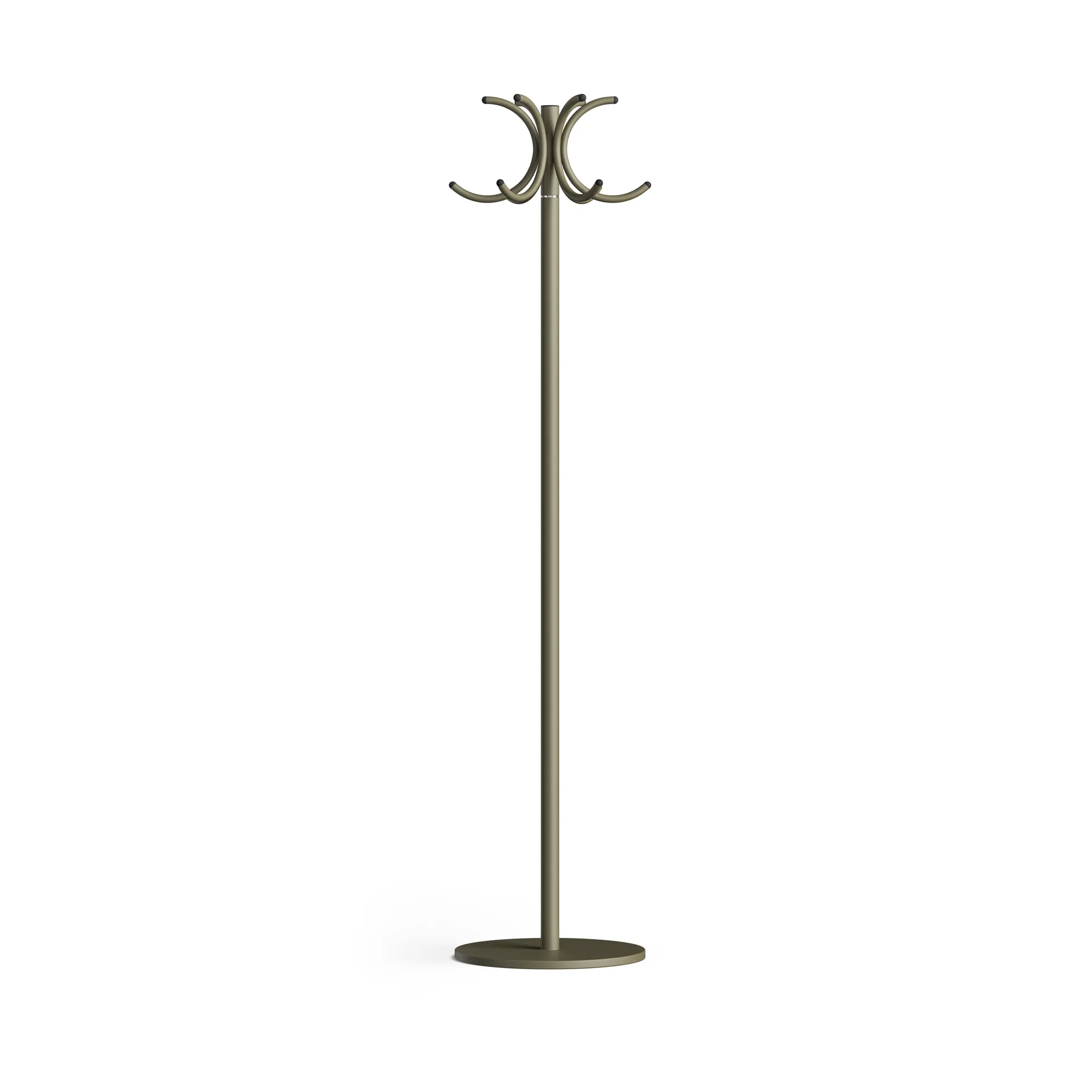 S70-12 coat rack, Gray-green texture Lammhults