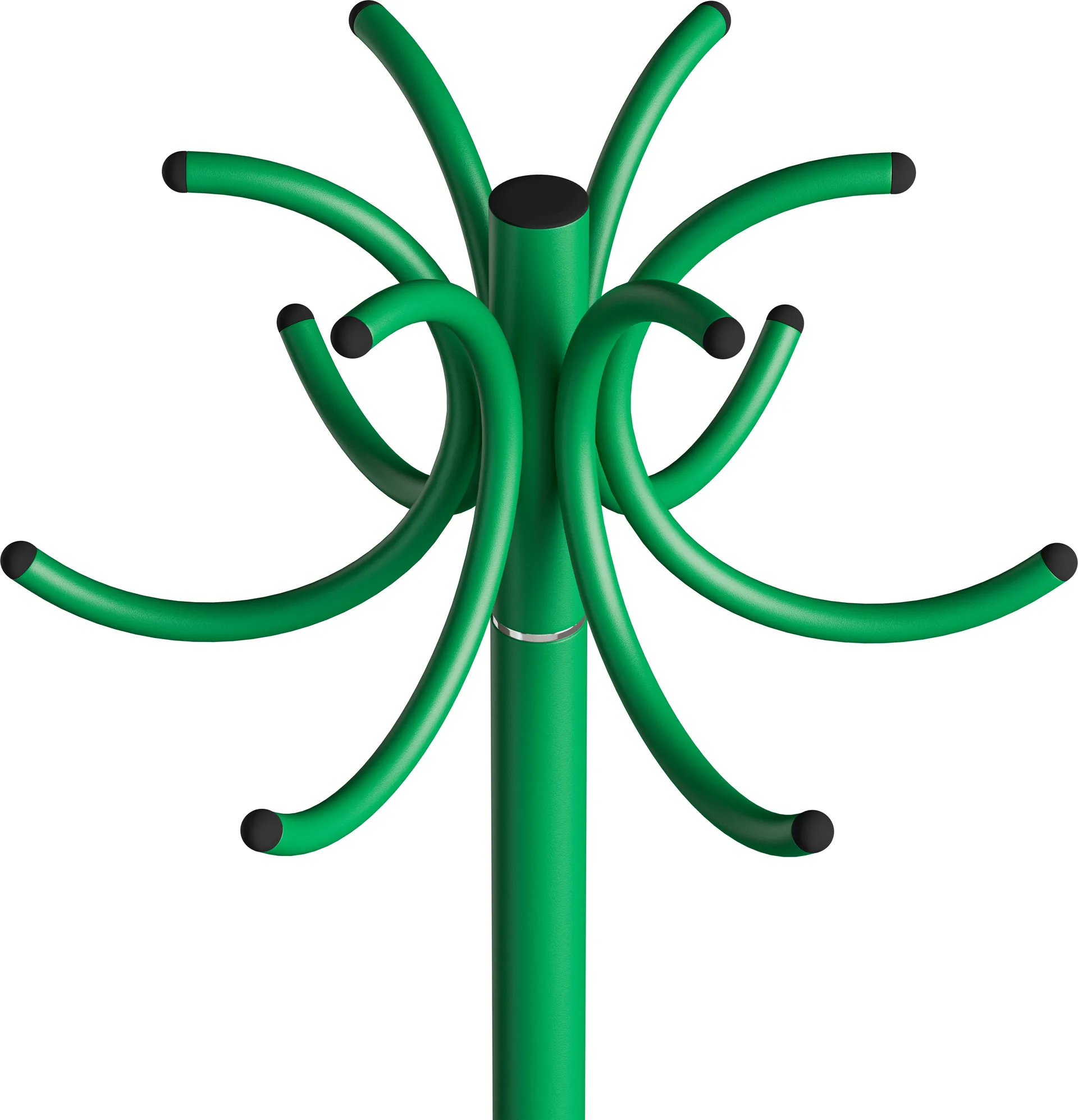 S70-12 coat rack, Green texture Lammhults