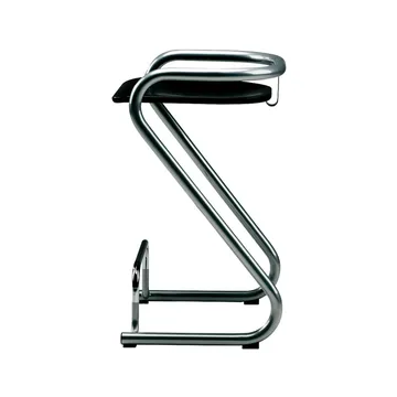 S70-3 bar stool - Black-chrome - Lammhults