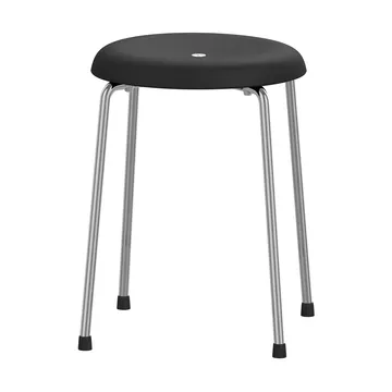 Stool bench - Black-chromed frame, 45 cm - Lammhults