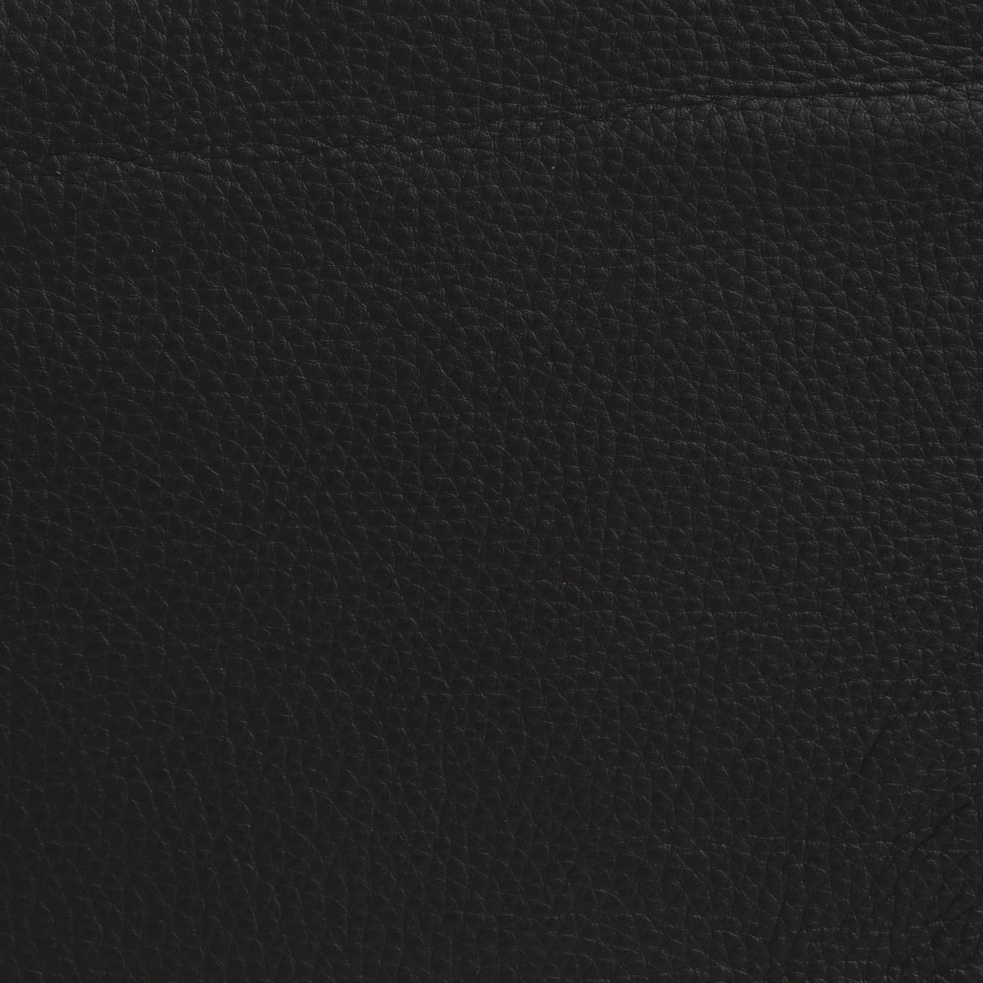 Stool bench, Black leather–chrome frame, 45 cm Lammhults