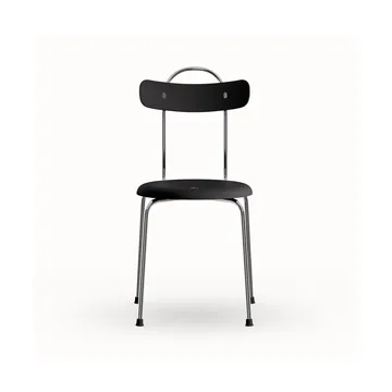 Stool plus chair - Black-chromed frame - Lammhults
