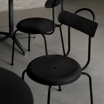 Stool plus chair - Black - Lammhults