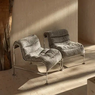 Sunny armchair - Zero Black–matte black frame w. wheels - Lammhults