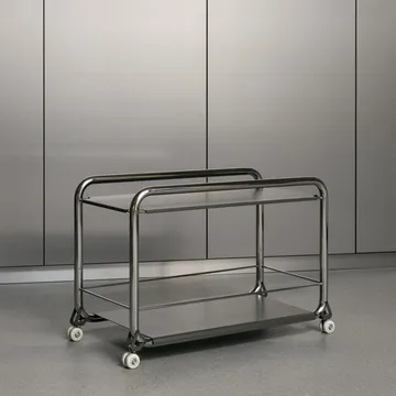 Tension trolley - Chrome-graphite texture - Lammhults