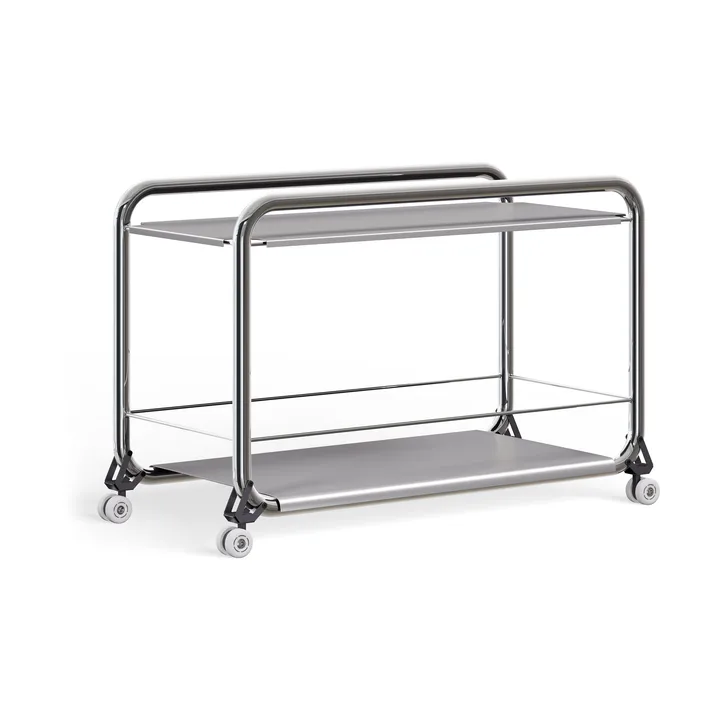 Tension trolley - Chrome-stainless steel - Lammhults
