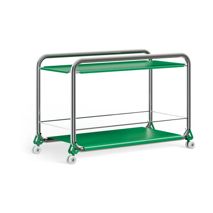Tension trolley - Krom-green - Lammhults