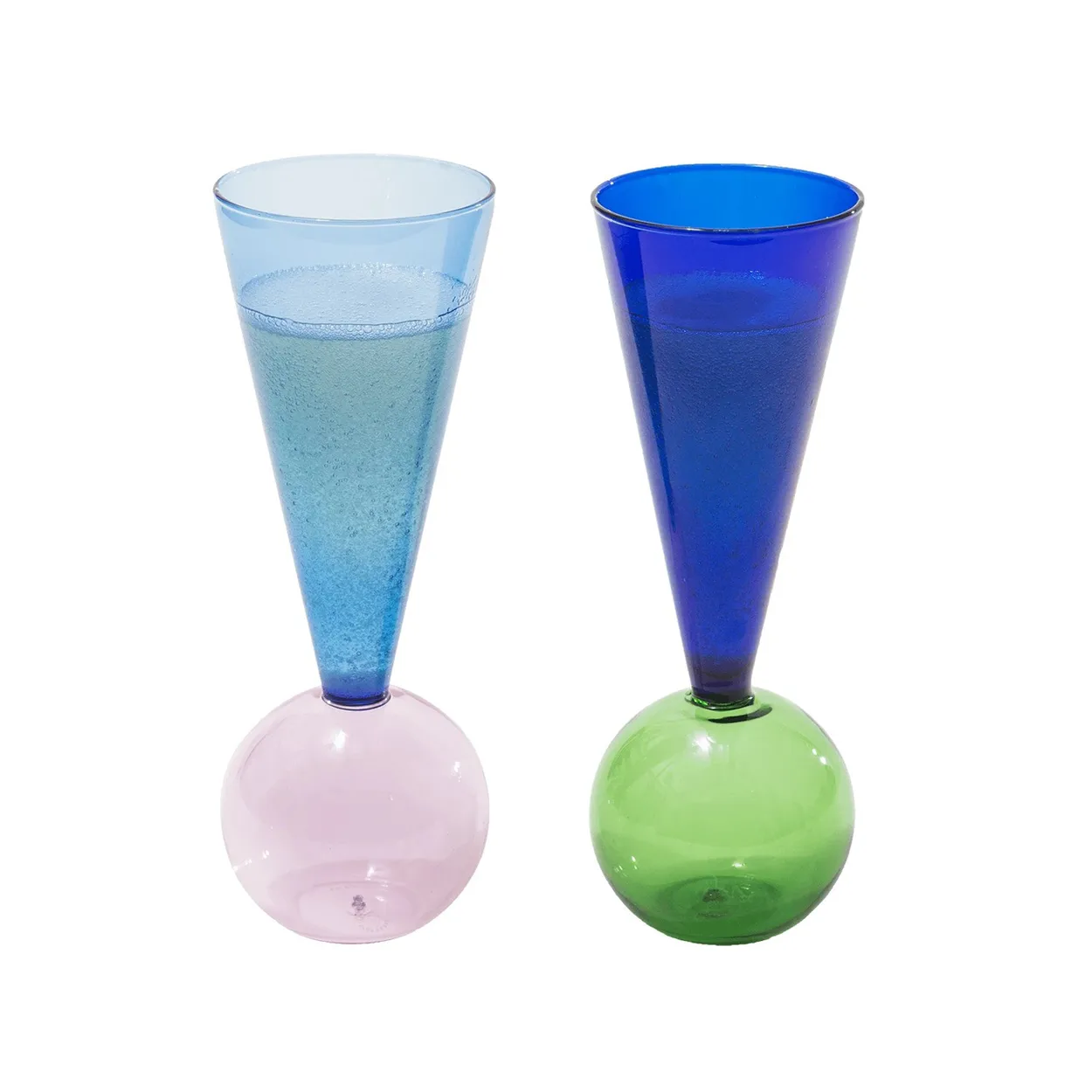 L'Atelier du Vin Bubbles celebration Le Duo champagne glasses 3 pieces