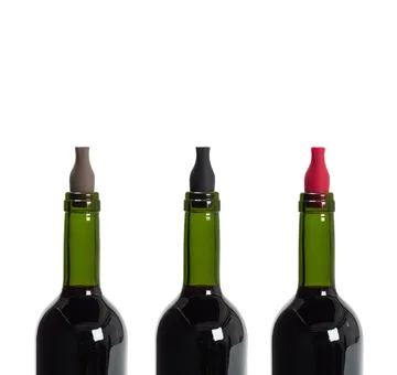 Le Bouchon Universel wine stopper - Red-black-brown - L'Atelier du Vin