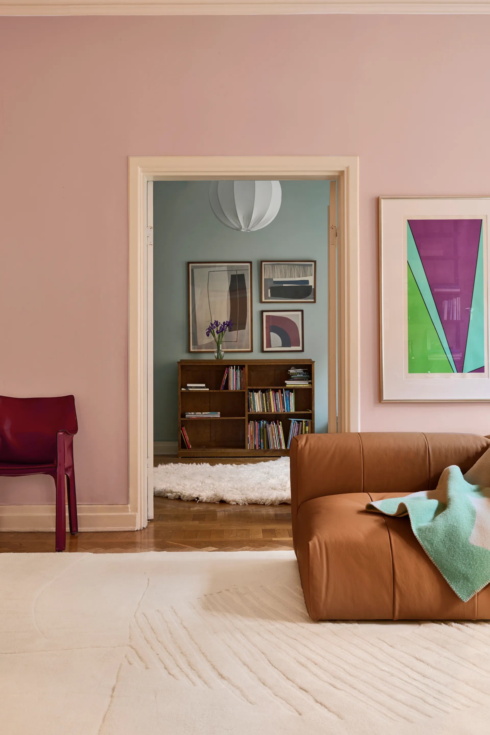 Artisan Guild wool carpet, Bone white 250x350 cm Layered