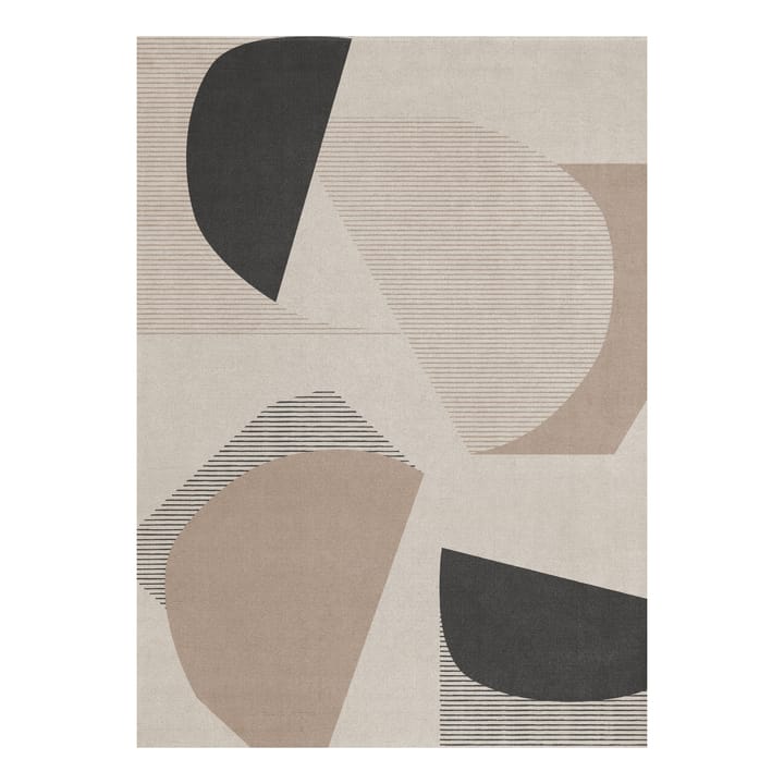 Birch wool rug - 180x270 cm - Layered