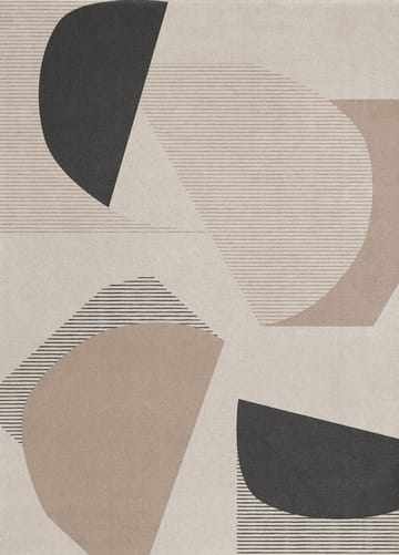 Birch wool rug - 200x300 cm - Layered