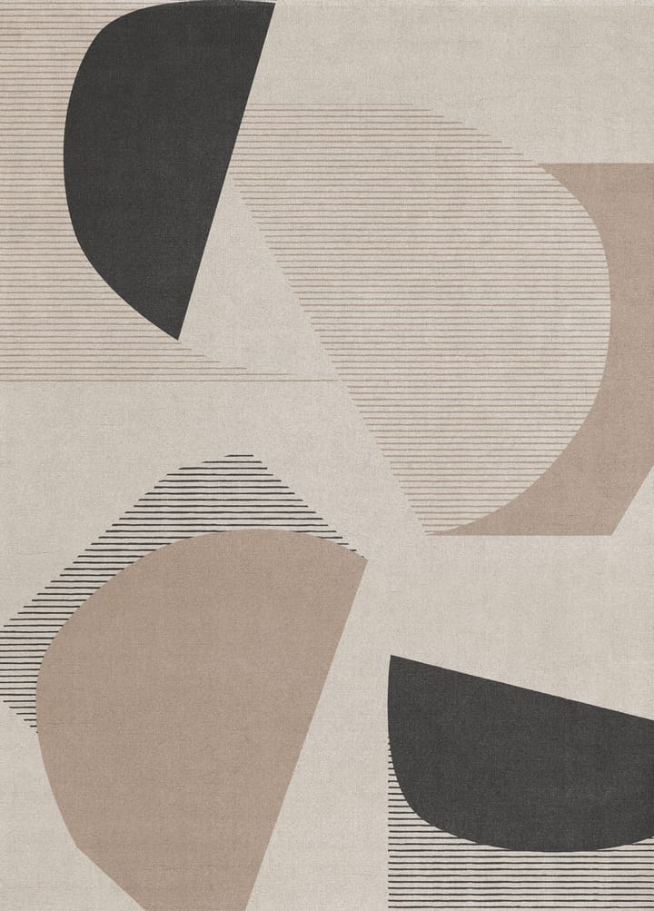 Birch wool rug, 200x300 cm Layered