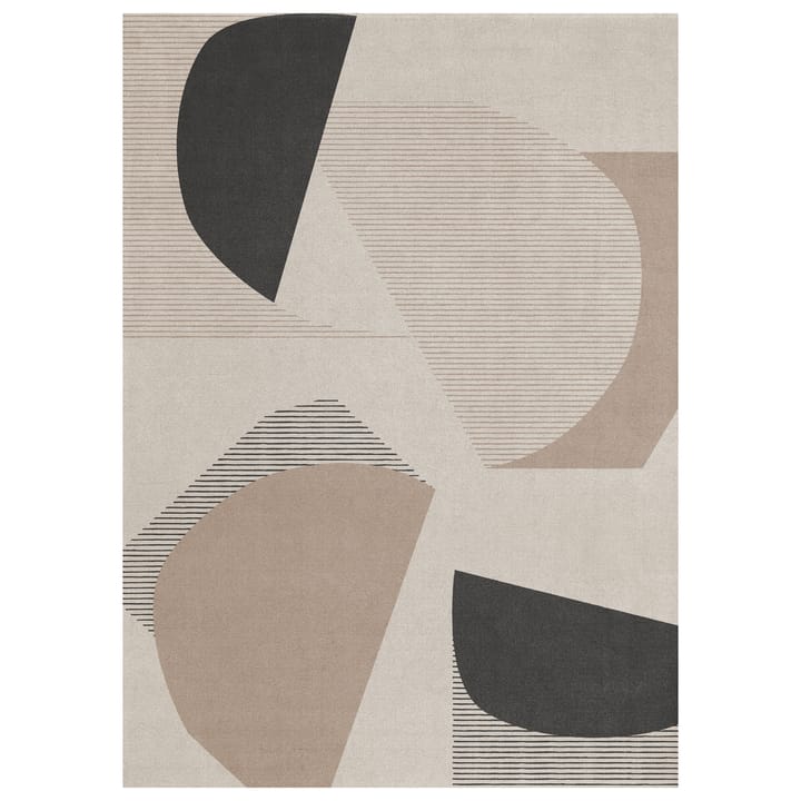 Birch wool rug - 250x350 cm - Layered