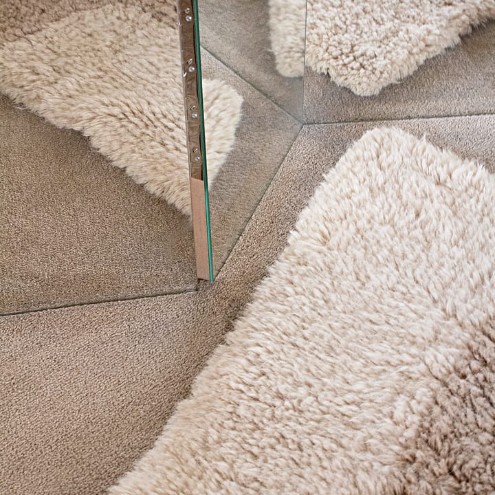 Bird in Space rug 180x270 cm, white-brown-bege Layered