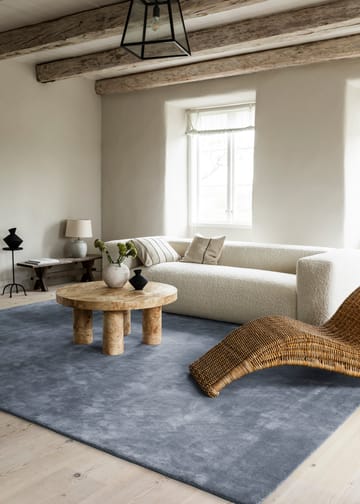 Classic solid wool carpet 300x400 cm - Sky blue, 300x400 cm - Layered