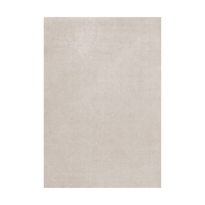 Classic solid wool rug 200x300 cm - Oatmeal - Layered