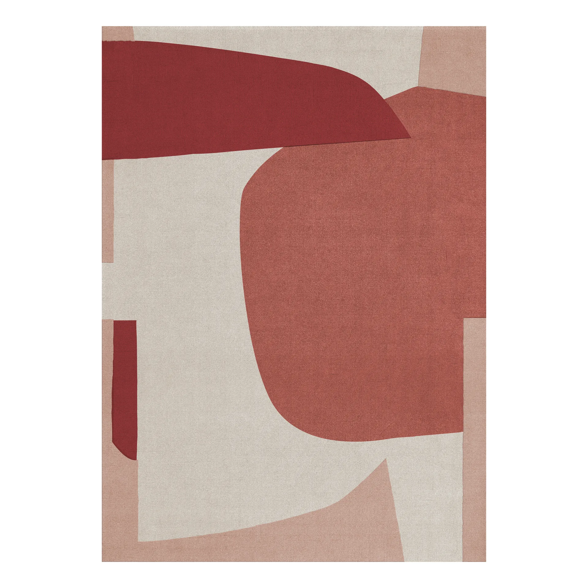 Cloudberry wool rug, 180x270 cm Layered