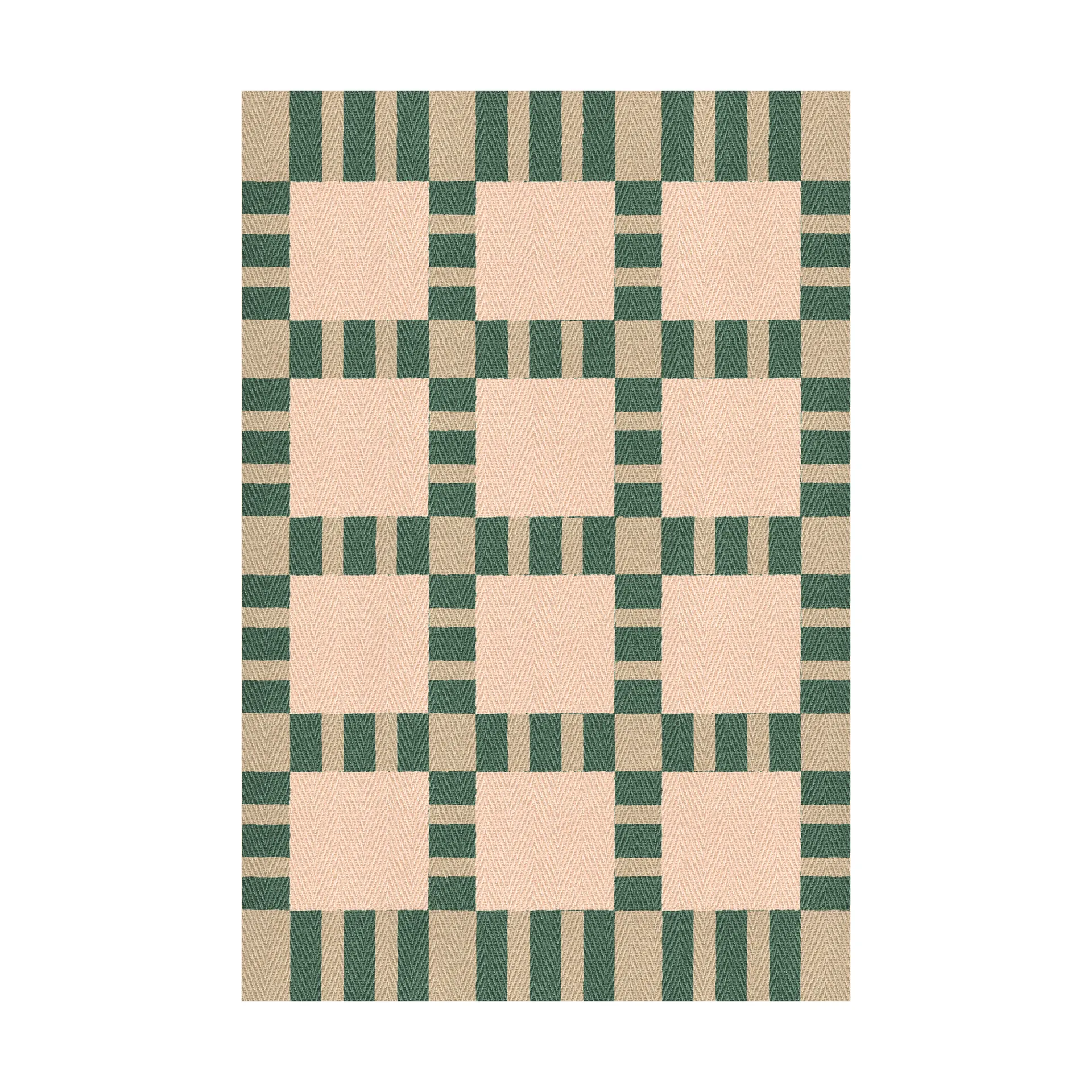 Evelina Kroon jute rug 180x270 cm, Korean chives Layered