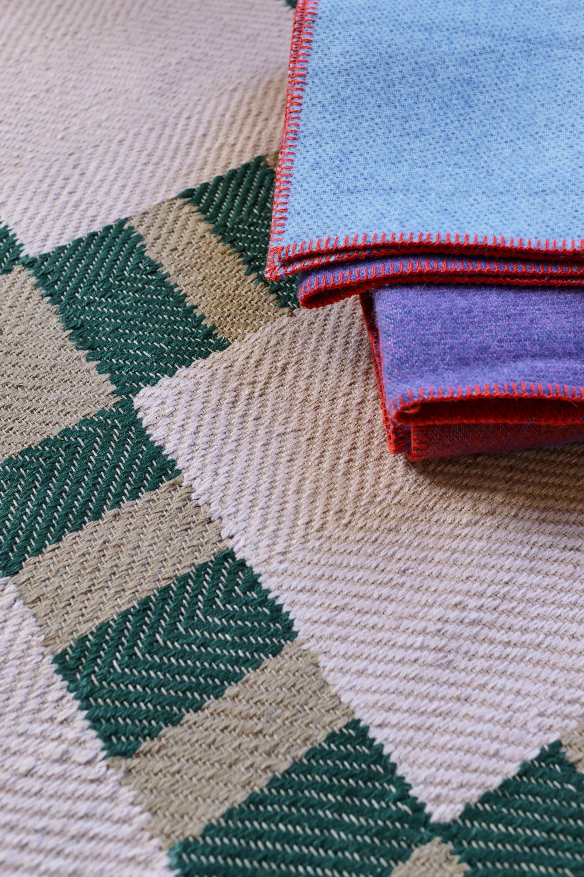 Evelina Kroon jute rug 180x270 cm, Korean chives Layered